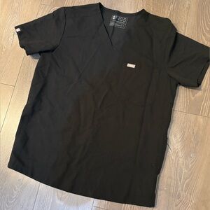 Figs Black Men’s Scrub Top Medium
